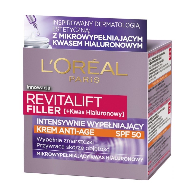 Loreal Revitalift Filler SPF15 Krem Anti-Age 50ml