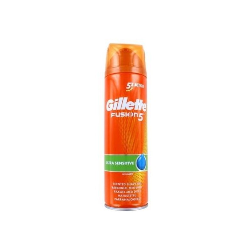 Gillette Fusion 5 Ultra Sensitive Gel do golenia 200ml