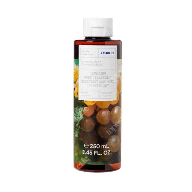 Korres Showergel Santorini Grape 250 ml
