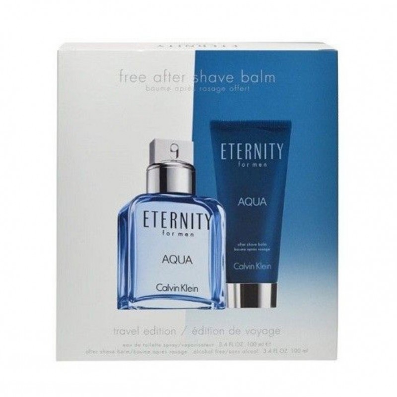 Calvin Klein Eternity Aqua MEN SET EDT 100ml+Balsam