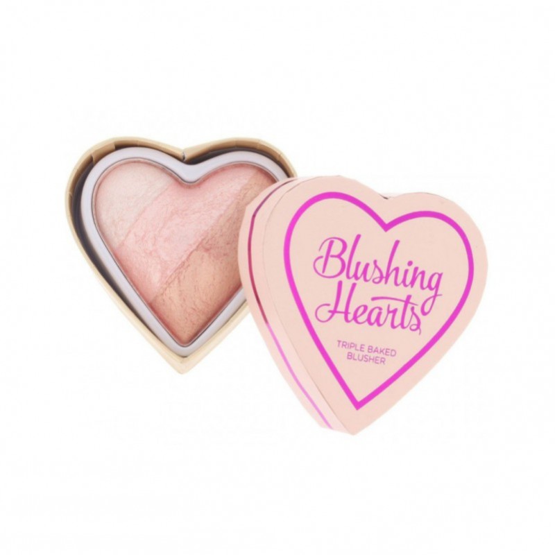 REVOLUTION Blushing Hearts Blusher Triple backed 10g