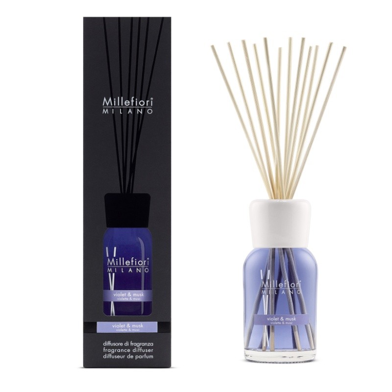 Millefiori Pałeczki Zapachowe VIOLET & MUSK
