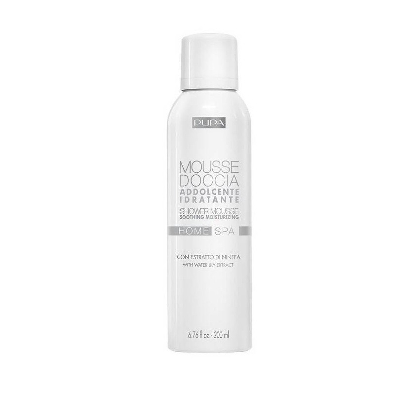 Pupa Home Spa Shower Mousse Soothing Moisturizing 200ml